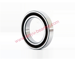 Nylon cage single row angular contact ball bearing C (15 °) AC (25 °)